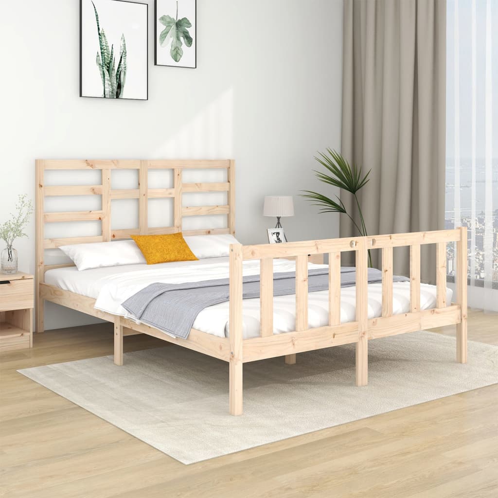 Bedframe Massief Hout