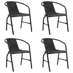 Tuinstoelen 110 Kg Kunststof Rattan En Staal