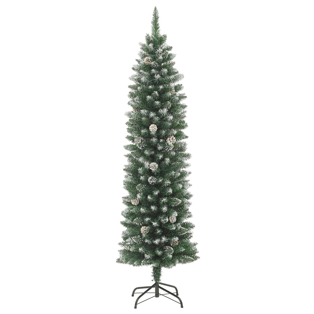 Kunstkerstboom Met Standaard Smal Pvc