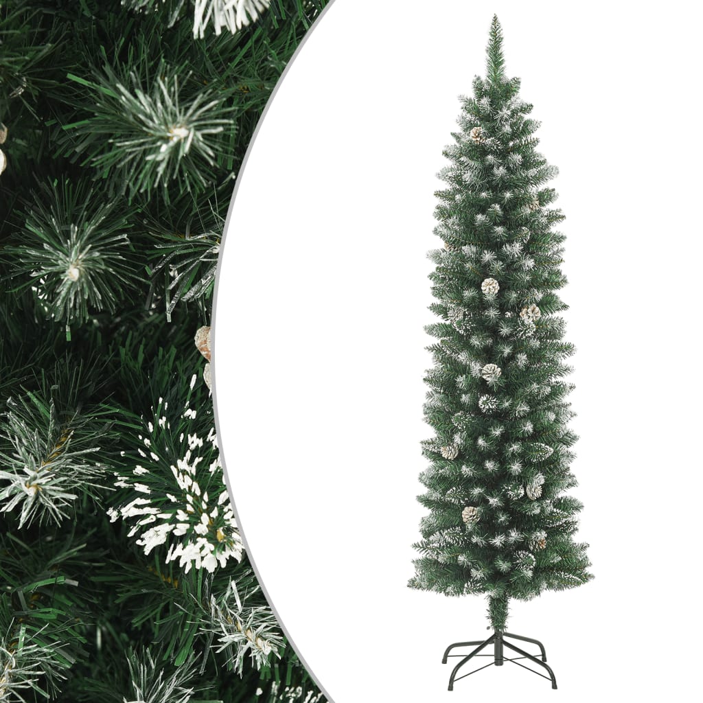 Kunstkerstboom Met Standaard Smal Pvc