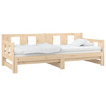 Slaapbank Uitschuifbaar Massief Grenenhout 2X(90X200) Cm
