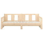 Slaapbank Uitschuifbaar Massief Grenenhout 2X(90X200) Cm