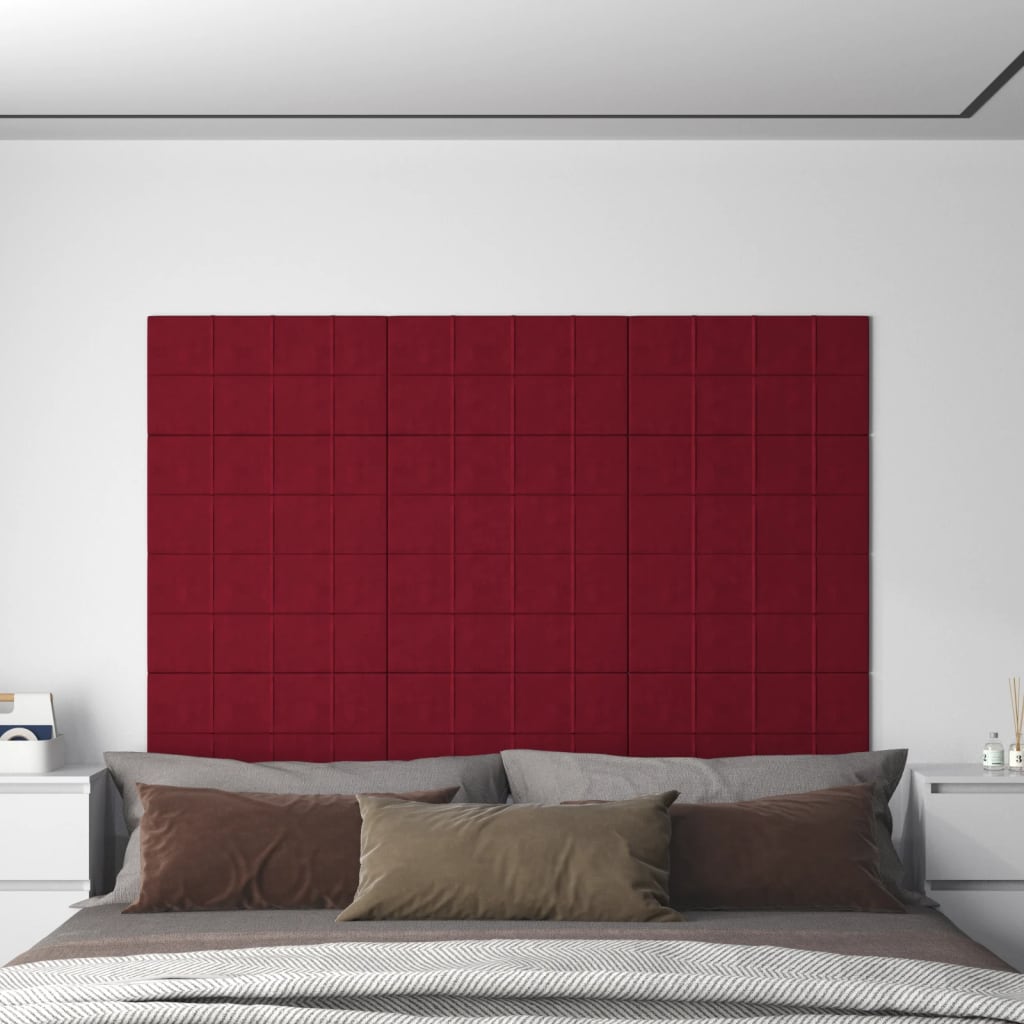 Wandpanelen 1,08 M² Fluweel