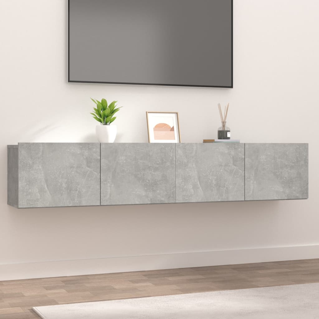 Tv-Meubel 80X30X30 Cm Bewerkt Hout Kleurig