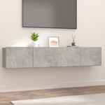 Tv-Meubel 80X30X30 Cm Bewerkt Hout Kleurig