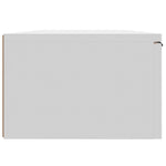 Wandkast 68X30X20 Cm Bewerkt Hout