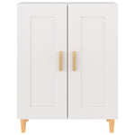Dressoir 69,5X34X90 Cm Bewerkt Hout