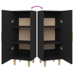 Dressoir 34,5X34X90 Cm Bewerkt Hout