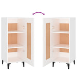 Dressoir 34,5X34X90 Cm Bewerkt Hout