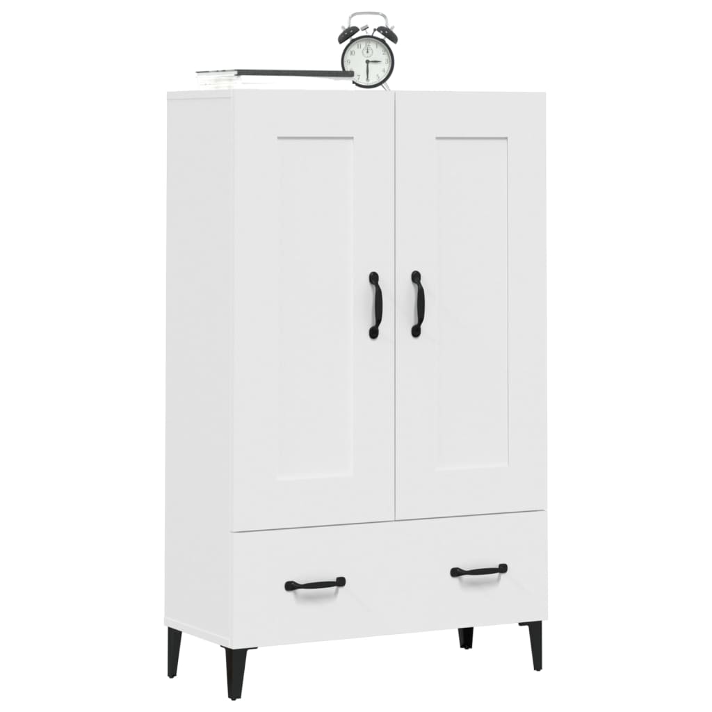 Hoge Kast 70X31X115 Cm Bewerkt Hout