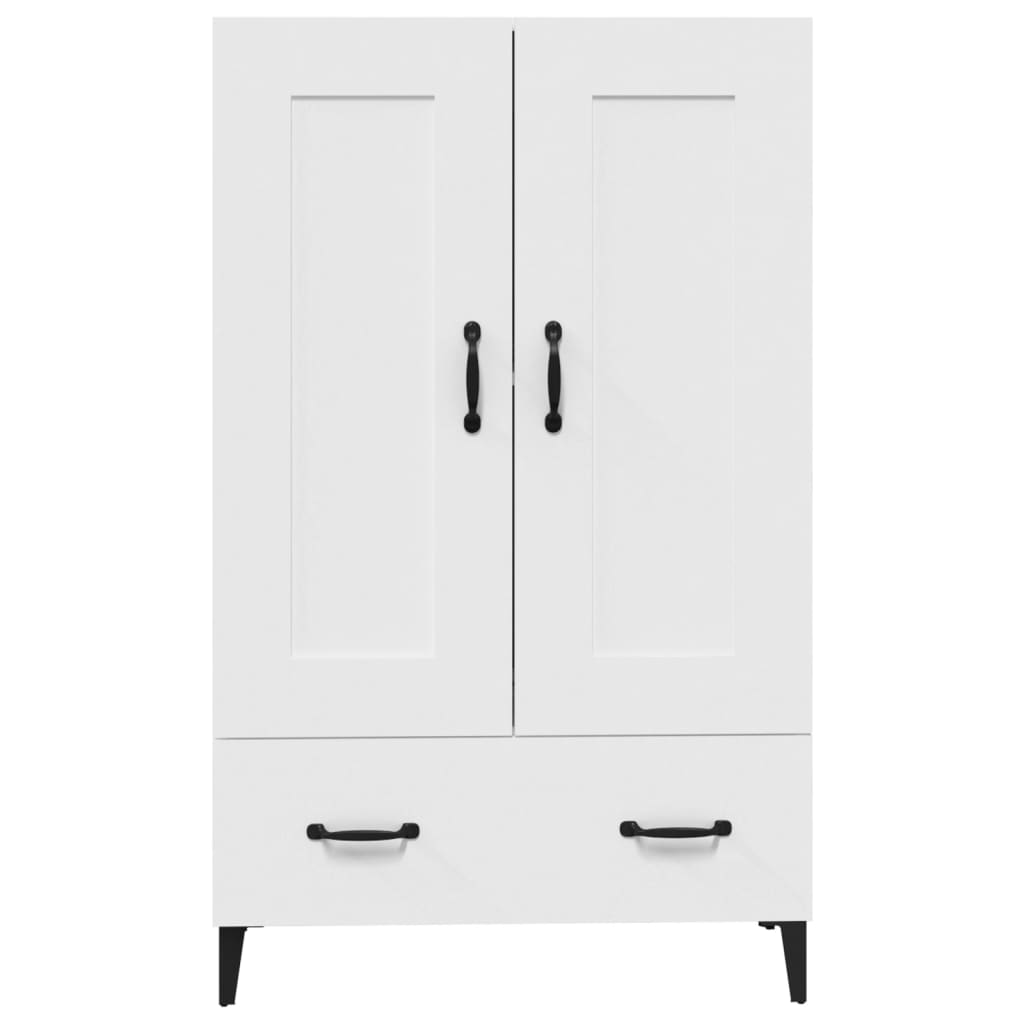 Hoge Kast 70X31X115 Cm Bewerkt Hout