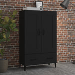 Hoge Kast 70X31X115 Cm Bewerkt Hout