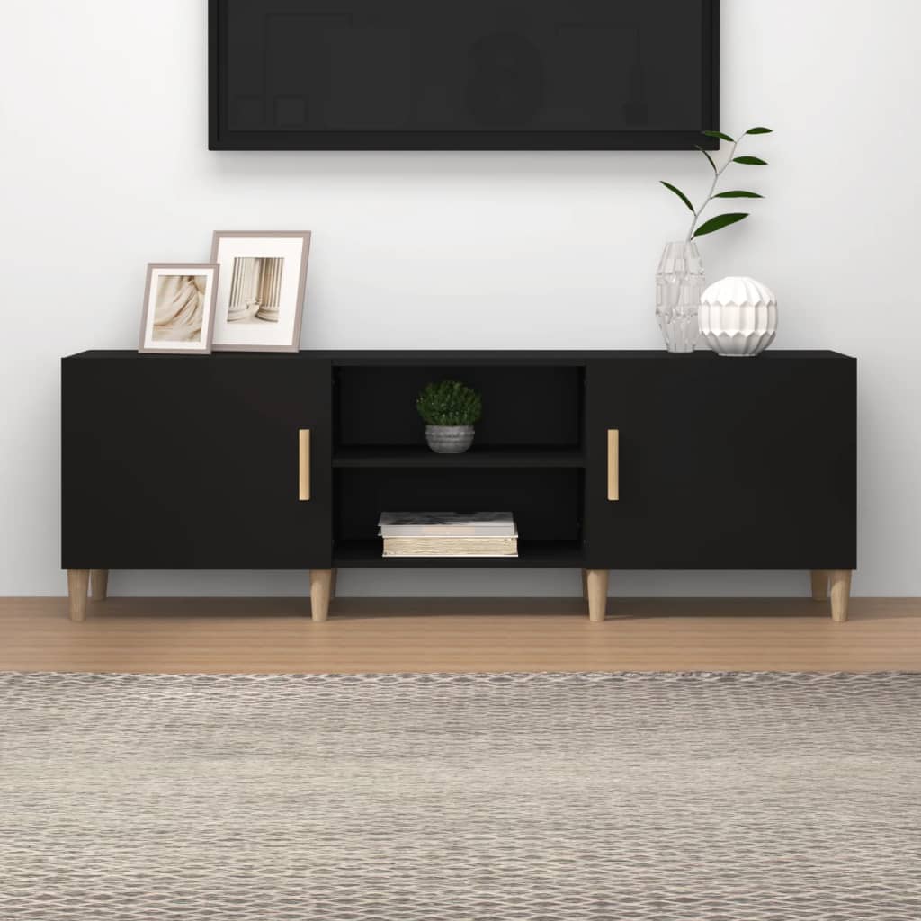 Tv-Meubel 150X30X50 Cm Bewerkt Hout Kleurig