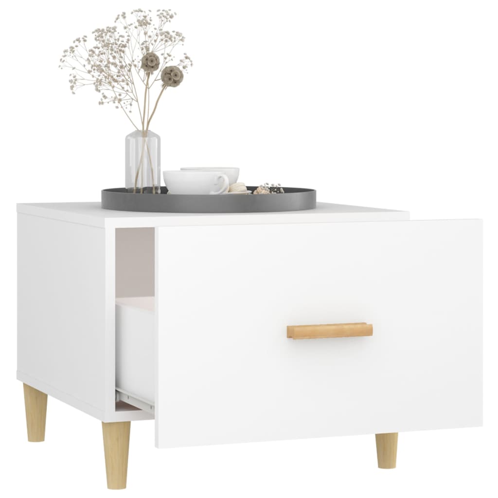 Salontafel 50X50X40 Cm Bewerkt Hout
