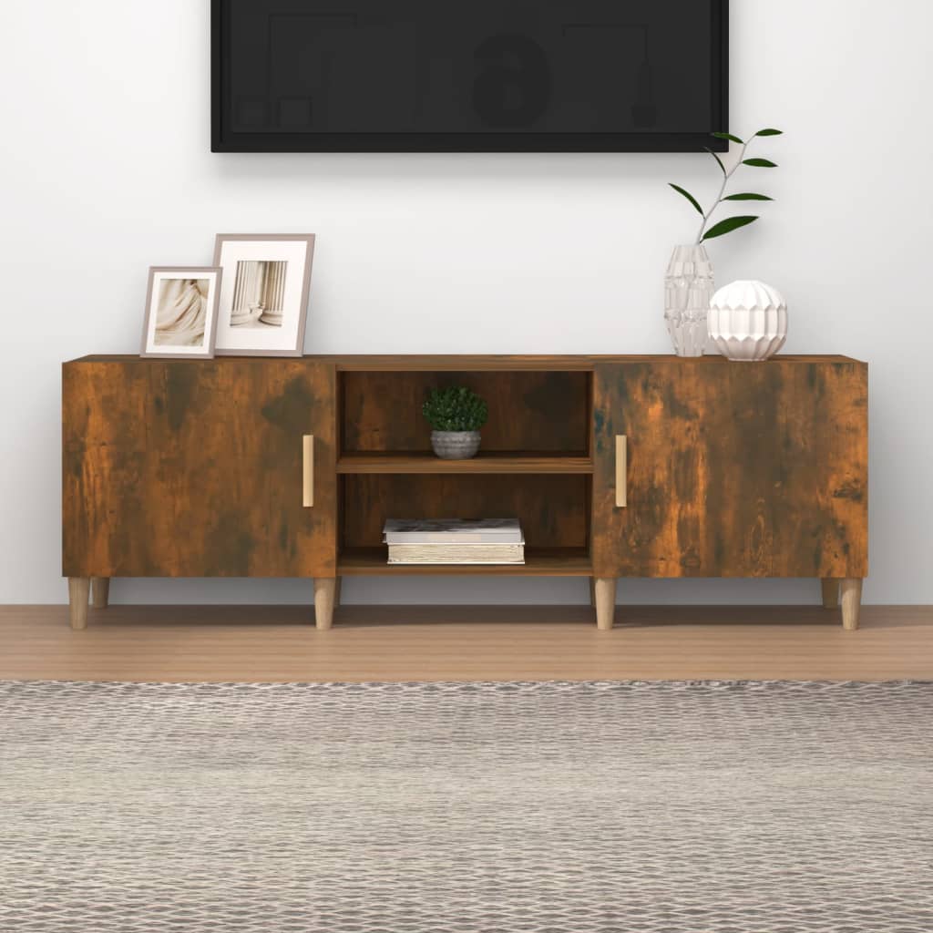 Tv-Meubel 150X30X50 Cm Bewerkt Hout Kleurig