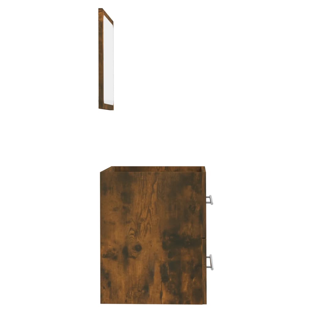 Badkamerkast Met Spiegel 41X38,5X48 Cm Kleurig