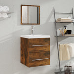Badkamerkast Met Spiegel 41X38,5X48 Cm Kleurig