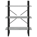 Boekenkast Eikenkleurig Grijs Sonoma