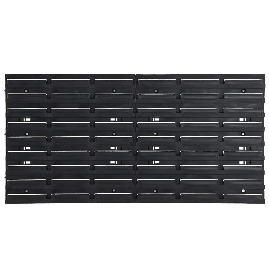 Sorteersysteemset 77X39 Cm Polypropeen Rood En Zwart