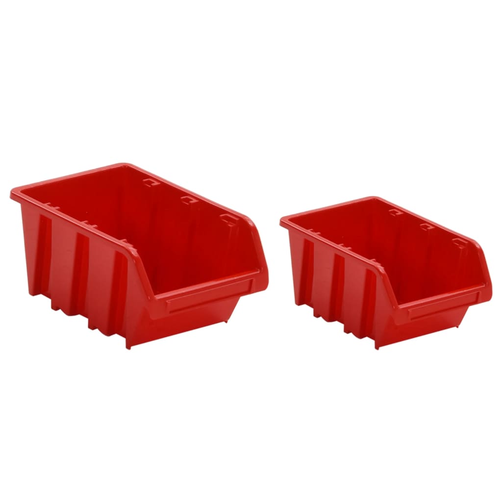 Sorteersysteemset 77X39 Cm Polypropeen Rood En Zwart