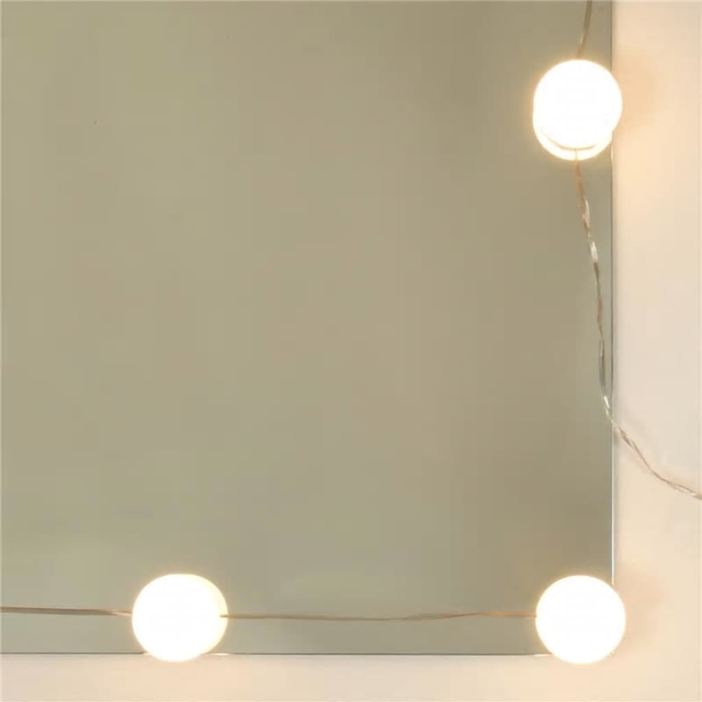 Kaptafelset Met Led's Bewerkt Hout