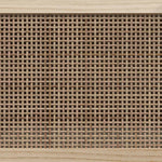 Tv-Meubel 05X30X40 Cm Massief Grenenhout En Rattan