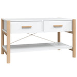 Salontafel 82X48X45 Cm Bewerkt Hout