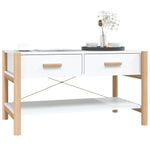 Salontafel 82X48X45 Cm Bewerkt Hout