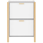 Schoenenkast 57,5X33X80 Cm Bewerkt Hout