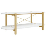 Salontafel 110X48X40 Cm Bewerkt Hout