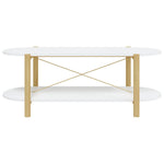 Salontafel 110X48X40 Cm Bewerkt Hout
