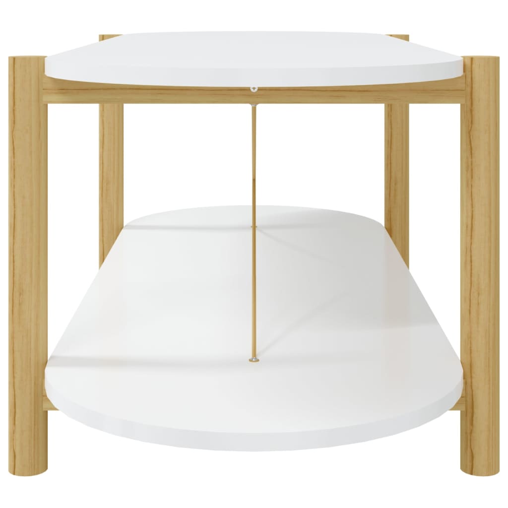 Salontafel 110X48X40 Cm Bewerkt Hout