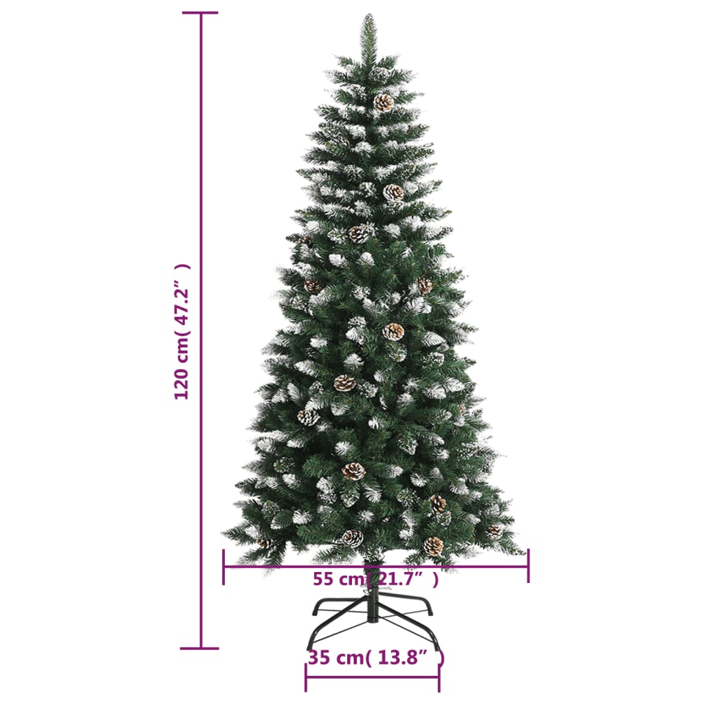 Kunstkerstboom Met Standaard Pvc Groen