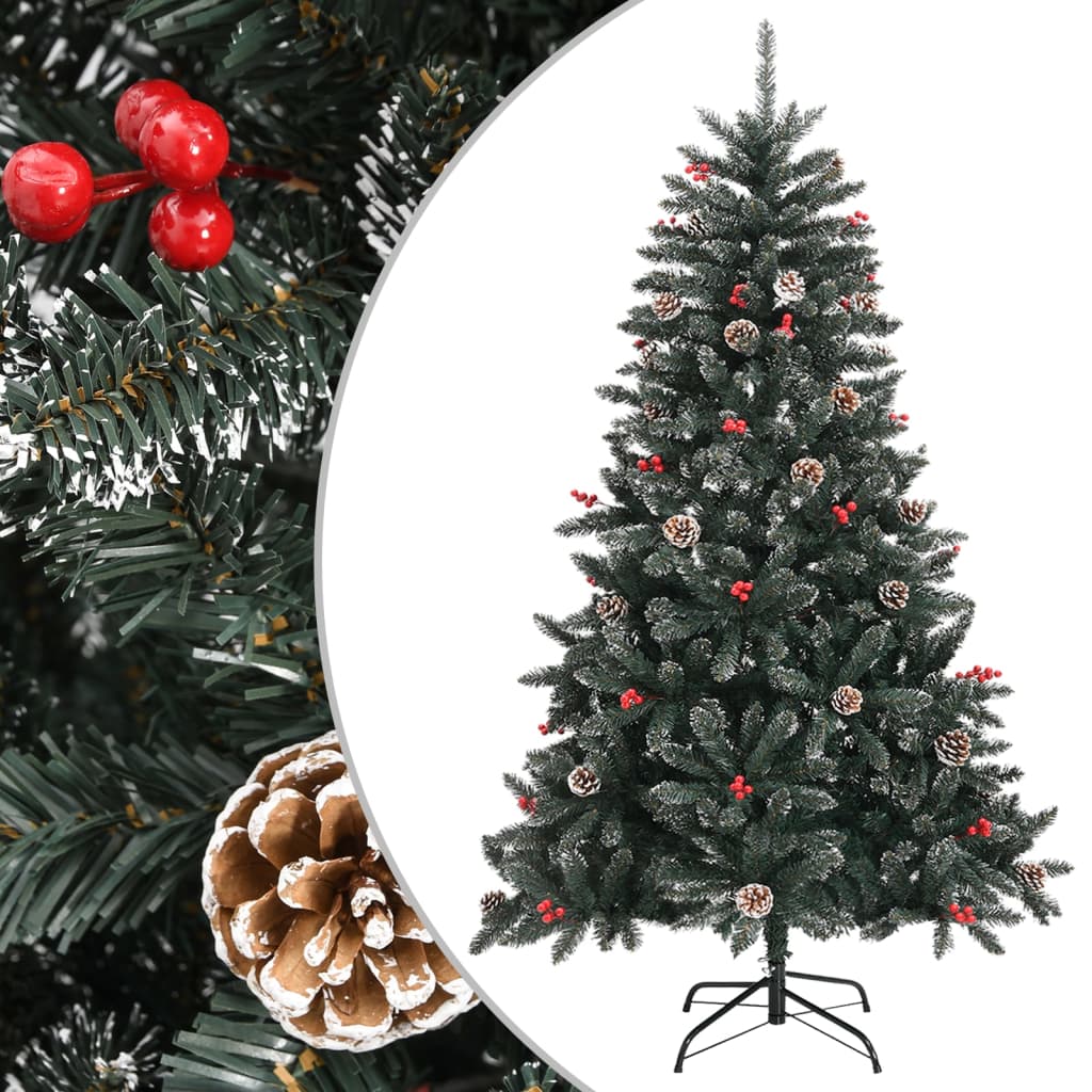 Kunstkerstboom Met Standaard Pvc Groen