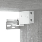 Wandkasten 68X30X20 Cm Bewerkt Hout Eiken