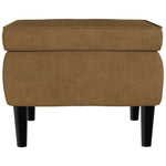 Fauteuil Met Voetenbank Fluweel