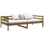 Slaapbank 90X190 Cm Massief Grenenhout
