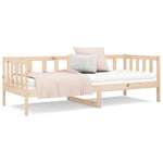 Slaapbank Zonder Matras 90X190 Cm Massief Grenenhout