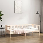 Slaapbank Zonder Matras 90X190 Cm Massief Grenenhout