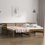 Slaapbank Uitschuifbaar Grenenhout 2X(90X190) Cm