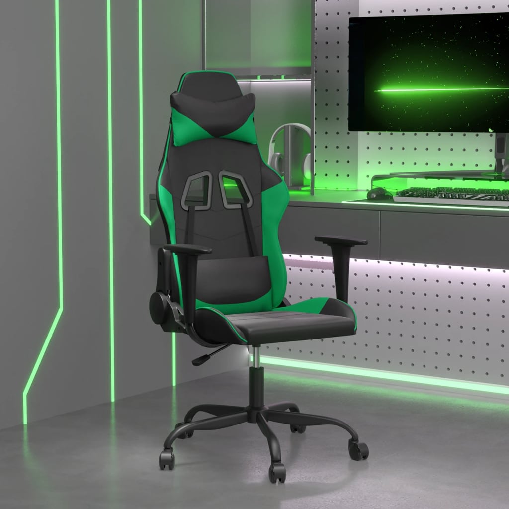 Massage Gamestoel Kunstleer Kleurig