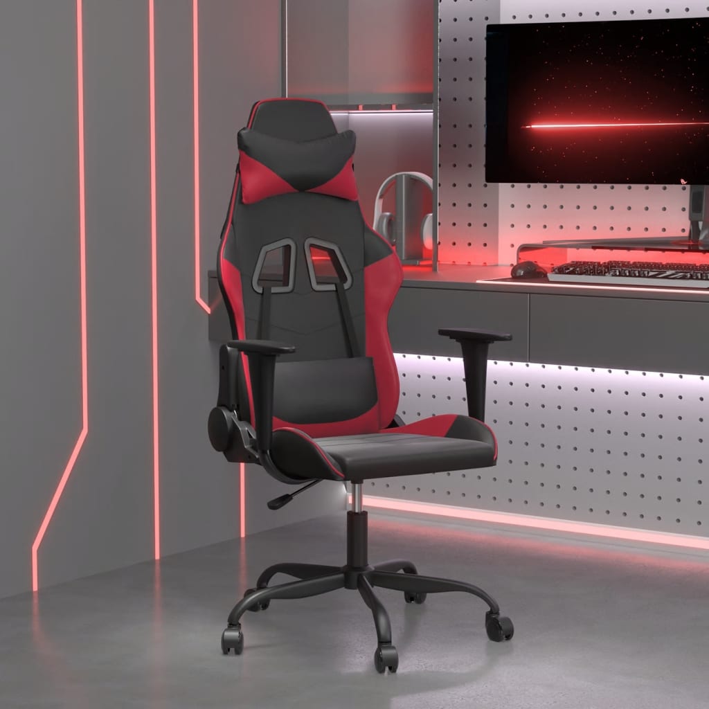 Massage Gamestoel Kunstleer Kleurig