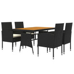 -Delige Tuinset Poly Rattan