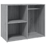 Kaptafel Met Kastjes Led Bewerkt Hout Eiken