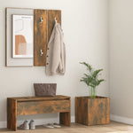 Halmeubelset Bewerkt Hout