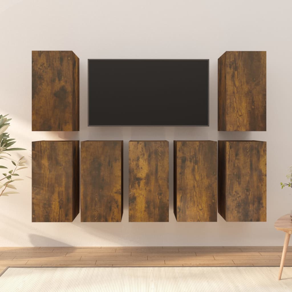 Tv-Meubelen 30,5X30X60 Cm Bewerkt Hout