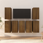 Tv-Meubelen 30,5X30X60 Cm Bewerkt Hout