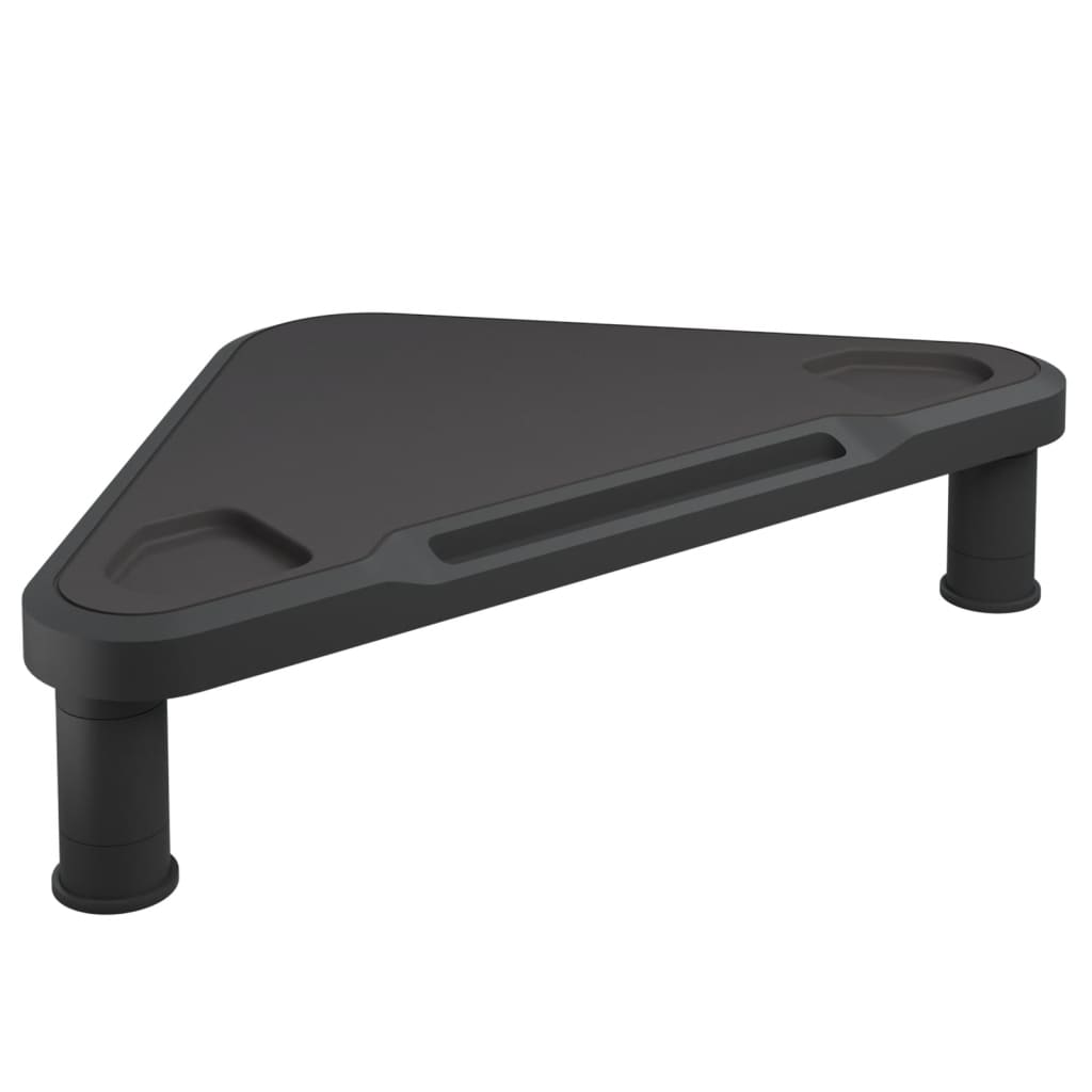 Monitorstandaard Hoek 49X28X10,5 Cm Zwart Zwart