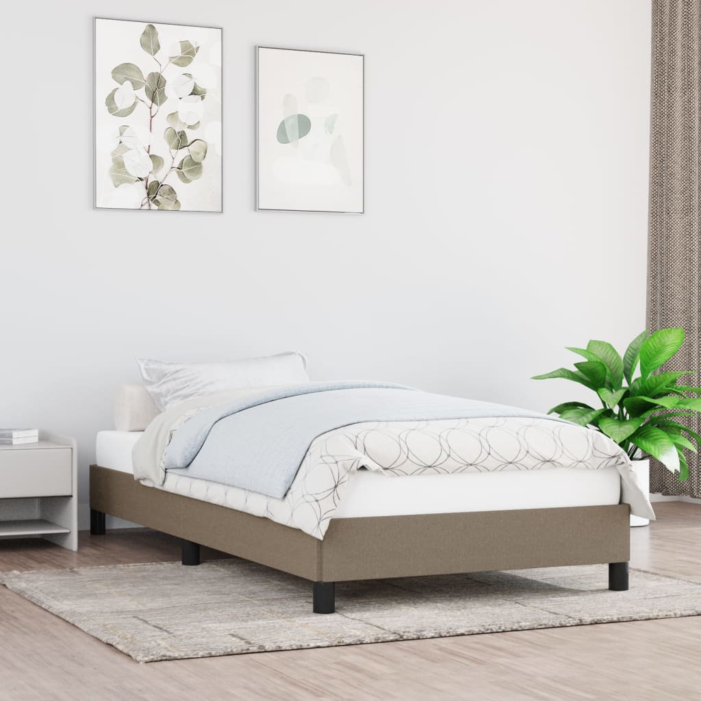 Bedframe Stof Taupe