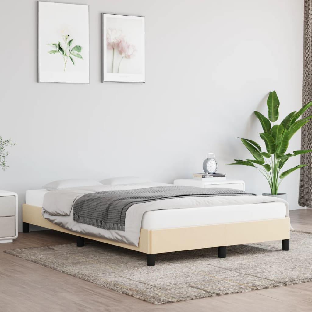 Bedframe Stof Crème